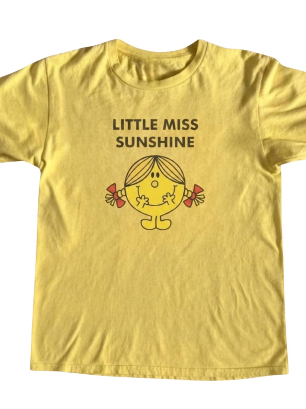 Gildan Yellow 'Little Miss Sunshine' Graphic Tee, Gift For Her, For Him